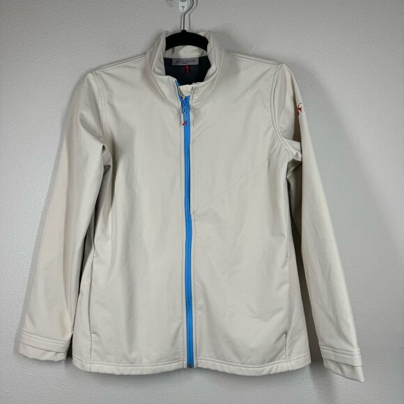 Killik Women’s Soft Shell Versa Jacket Cream Blue Outdoor Hunting Women’s Small - Picture 1 of 13